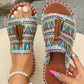 ✨Women's Boho Print Slide Sandals-It's not just about beauty, it's about confidence🥰