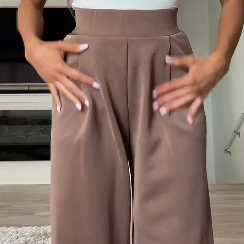 ✨50% OFF✨Women's Casual Straight-Leg Pants with Pockets