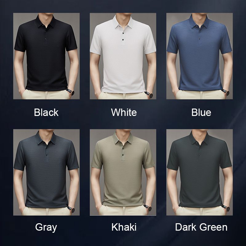 ❄️【HEAT WAVE ESSENTIAL】Men's Summer Ice Silk T-Shirt