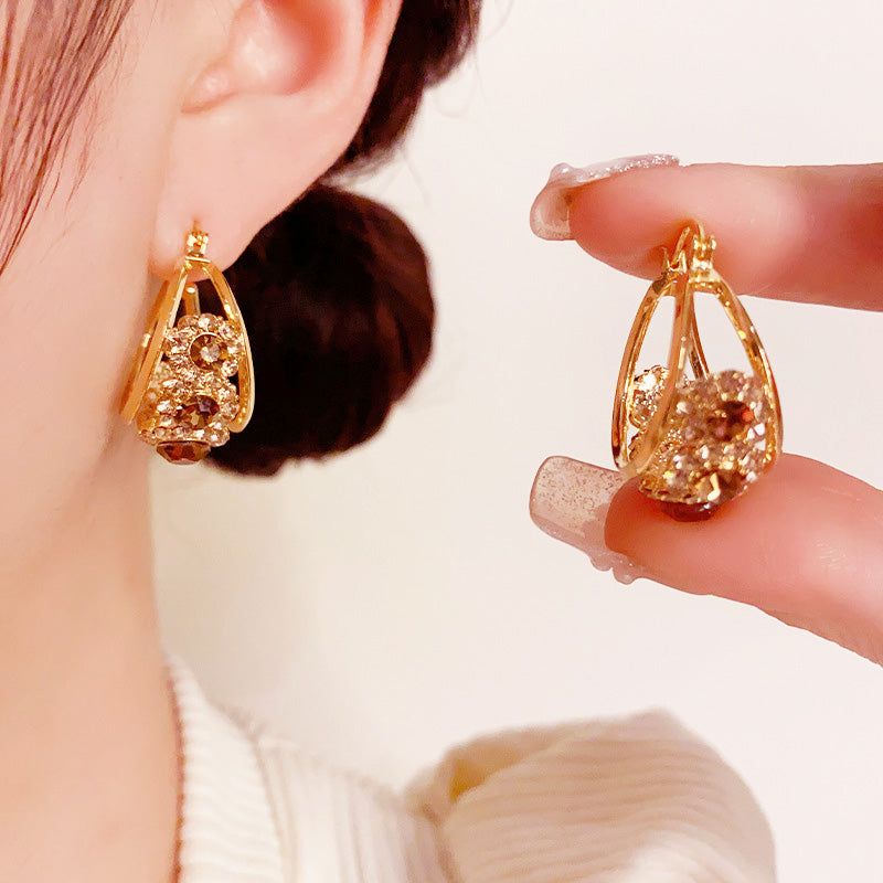 🎊Great Value at Half Price📿Vintage Round Metallic Statement Earrings