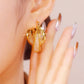 🎊Great Value at Half Price📿Vintage Round Metallic Statement Earrings