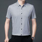 Men's Business Casual Short Sleeve Plaid Shirt