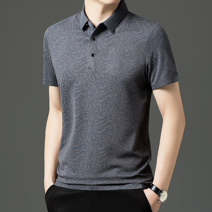 Men's Casual Printed T-Shirt for Summer