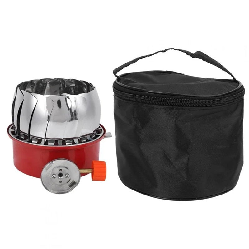 🔥 Lotus Small Square Stove -- Portable and foldable, new experience of outdoor cooking!