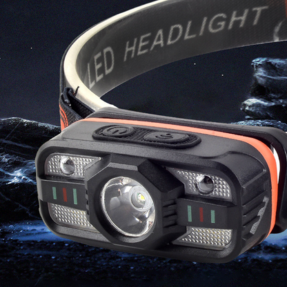 Portable Head-worn Rechargeable Outdoor Bright Ultra-long-lasting Light
