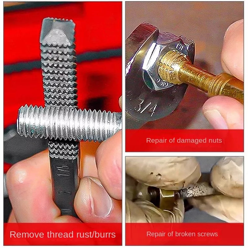 🔩Nut Screw Thread Repair Tool Set（50% OFF）