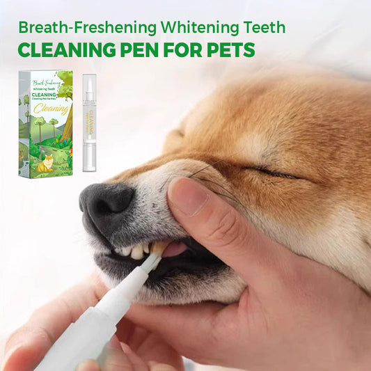 ✨Breath-Freshening Whitening Teeth Cleaning Pen for Pets