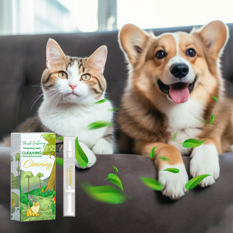 ✨Breath-Freshening Whitening Teeth Cleaning Pen for Pets