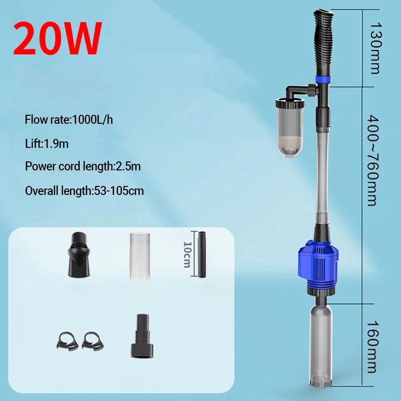 🌊2025 HOT SALE🐟Electric Suction Aquarium Water Changer & Cleaner