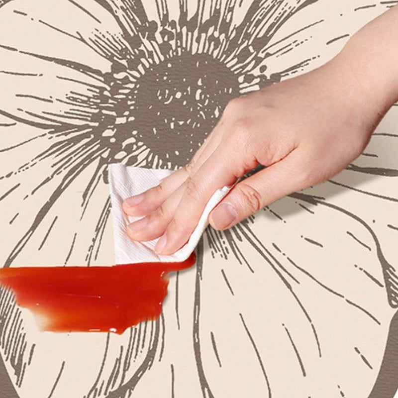💦Flower-shaped Kitchen Counter Dish Drying Mat 🌸Absorbent & Non-slip