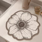 💦Flower-shaped Kitchen Counter Dish Drying Mat 🌸Absorbent & Non-slip
