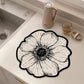 💦Flower-shaped Kitchen Counter Dish Drying Mat 🌸Absorbent & Non-slip