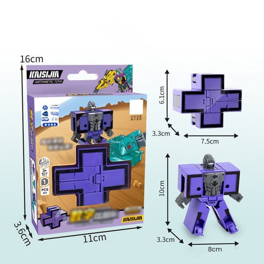 🤖🔥2025 Hot Sale🔥Fun & Educational Toy Deformation Number Transform Robot - Cool & Smart!🤖