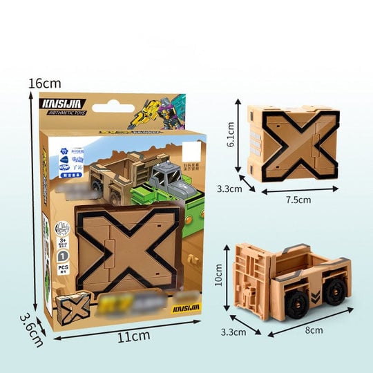 🤖🔥2025 Hot Sale🔥Fun & Educational Toy Deformation Number Transform Robot - Cool & Smart!🤖