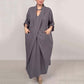 🎉🛍️Exclusive to Summer Leisure👗Women’s Stylish Unique Cross Loose Dress