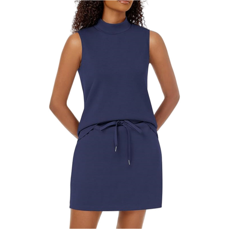 🎉🛍️Limited Time 50% OFF🥻Women's 2-Piece Tracksuit Tank Top & Mini Shirt