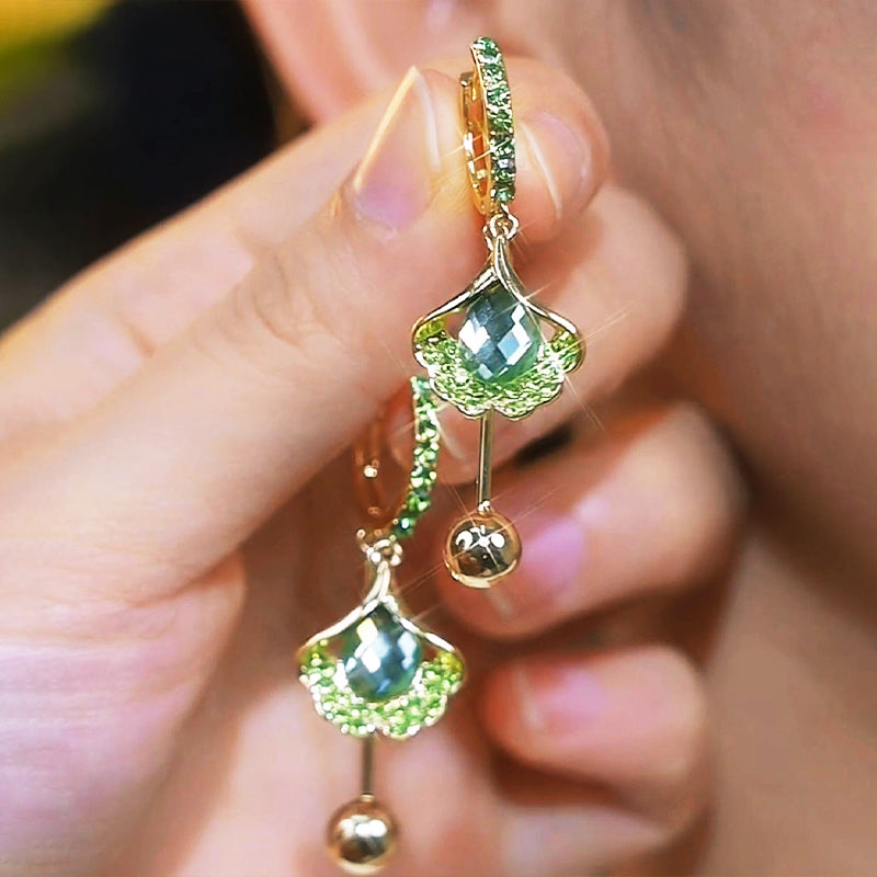 🎉🛍️ Time-Limited Sale💎Delicate Ginkgo Leaf Earrings for Women