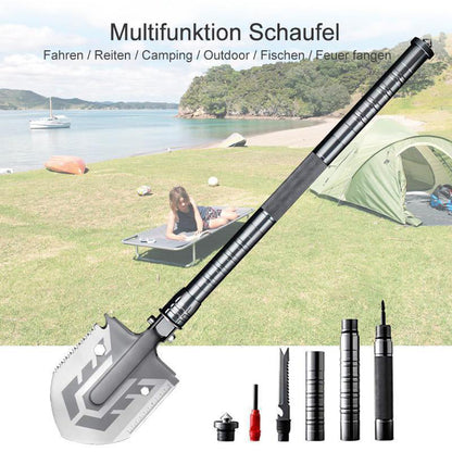 🔥Limited Time Hot Sale⛏️Portable Military Folding Outdoor Multi-Purpose Shovel