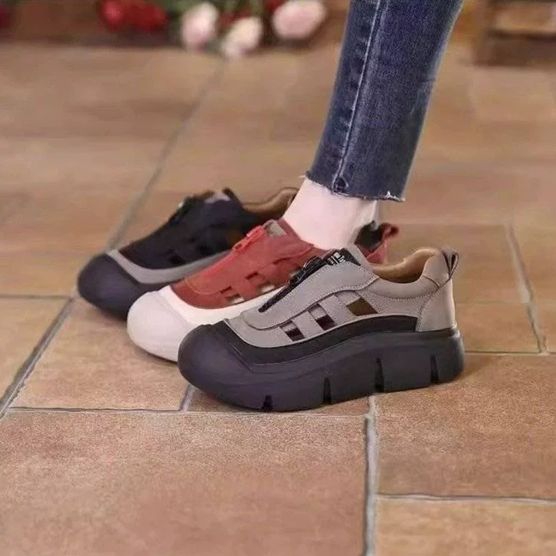 🎉🛍️Summer New Arrivals🥿Women's Breathable Cut-Out Closed-Toe Shoes