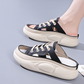 Women's Breathable Hollow-out Slip-on Thick Sole Sandals
