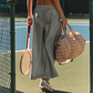 🎉Summer Explosion🏖️Casual Cropped Wide-Leg Beach Pants