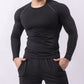 🏃‍♂️💧Men's Quick-Dry Tight Fit Long Sleeve Fitness Top
