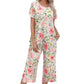 🌸2025 Hot Sale 50% OFF⏳Women's Printed Top & Pants Sleepwear Set