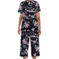 🌸2025 Hot Sale 50% OFF⏳Women's Printed Top & Pants Sleepwear Set