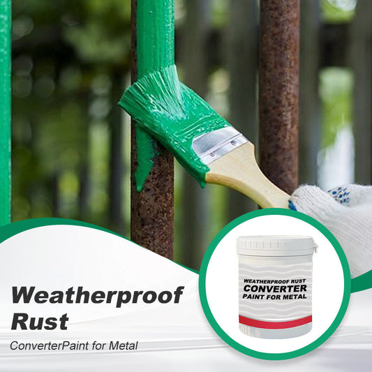 ✨Pre-rainy season specials🌧️Weatherproof Rust Converter Paint for Metal🛡️