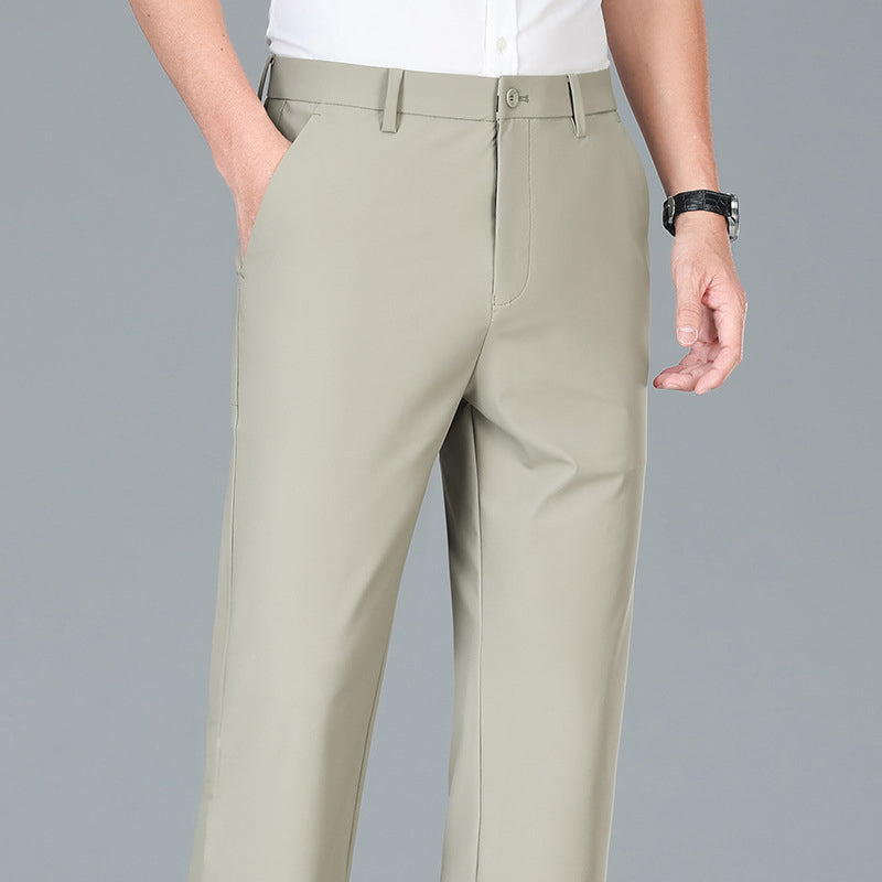 🔥Summer Big Sale 79% OFF🔥Men's Summer Breathable Stretch Straight Leg Pants
