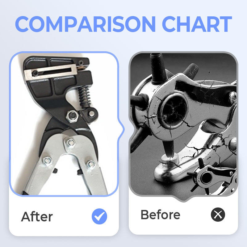 💥2025 HOT SALE💥 Heavy-Duty Stainless Steel Hole Punch Pliers