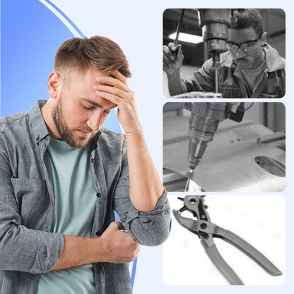 💥2025 HOT SALE💥 Heavy-Duty Stainless Steel Hole Punch Pliers