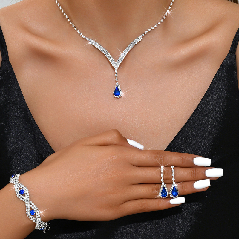 🌈New Summer Shimmer✨Sparkling Elegance Jewelry Set