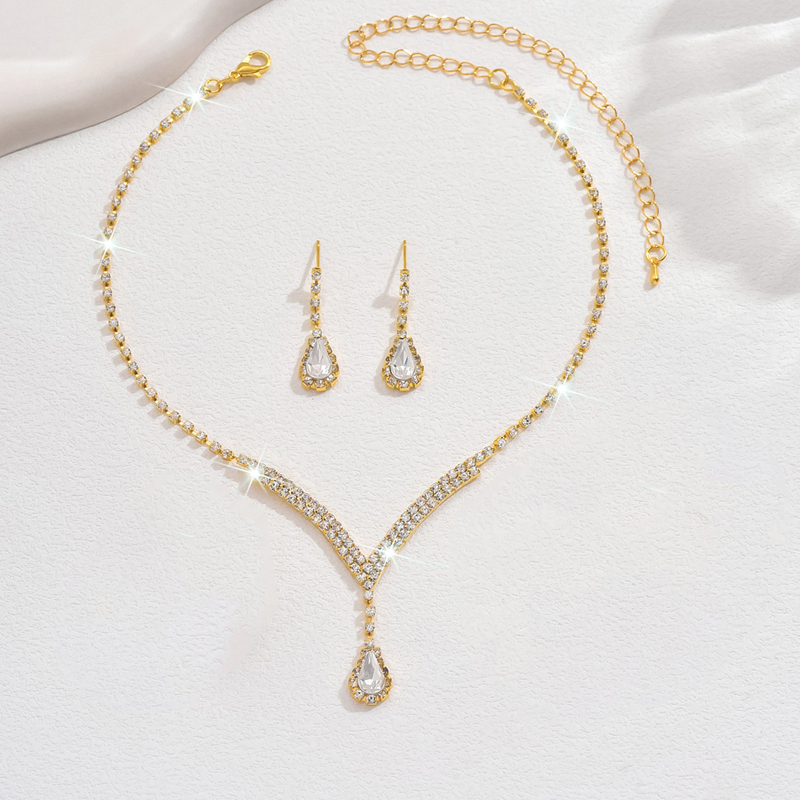 🌈New Summer Shimmer✨Sparkling Elegance Jewelry Set