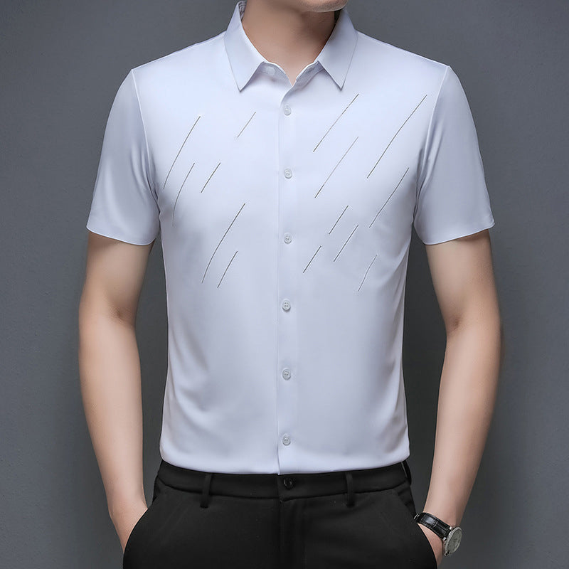 🎁Limited Time 50% OFF⏳Men's Business Casual Short Sleeve Shirt