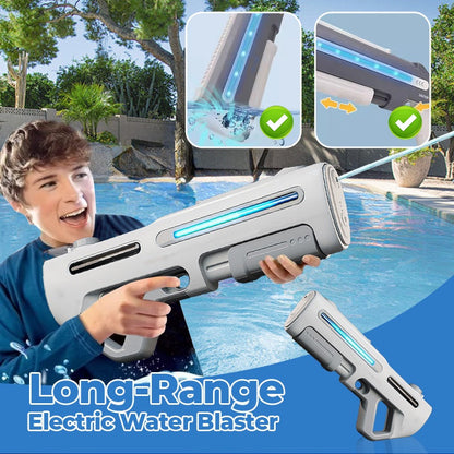 🔥Hot Sale 50% OFF🔫Long-Range Electric Water Blaster with LED for Kids Adults