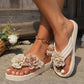 🎉2025 New Products Hot Sale✨Women's Non-Slip Beach Sandals with Floral Details