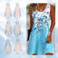 🌞Summer Essentials👗Women’s Floral Sleeveless Summer Dress