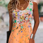🌞Summer Essentials👗Women’s Floral Sleeveless Summer Dress