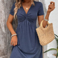 🎉🛍️Hot Promotion 50% OFF💃Women's V-Neck Short-Sleeved Dress