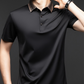 Men's Casual Business Short Sleeve Lapel T-Shirt