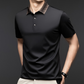 Men's Casual Business Short Sleeve Lapel T-Shirt