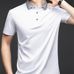 Men's Casual Business Short Sleeve Lapel T-Shirt