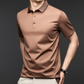 Men's Casual Business Short Sleeve Lapel T-Shirt