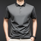 Men's Casual Business Short Sleeve Lapel T-Shirt