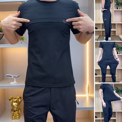 🔥50% OFF Hot Sale🔥Lightweight and Breathable Summer Essential Men's Sports Two Piece Set