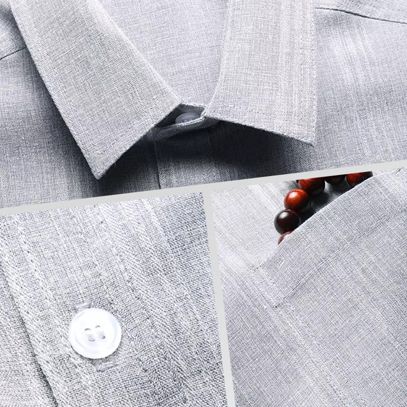 🔥Father's Day Limited Time 50% OFF🛍️Summer Cooling Cozy Suit for Middle-Aged Man
