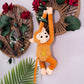 🚗 Cute long arm monkey, your little riding companion! 🐒
