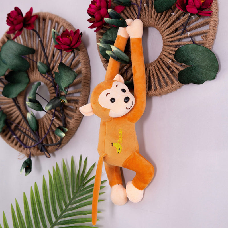 🚗 Cute long arm monkey, your little riding companion! 🐒