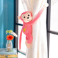 🚗 Cute long arm monkey, your little riding companion! 🐒
